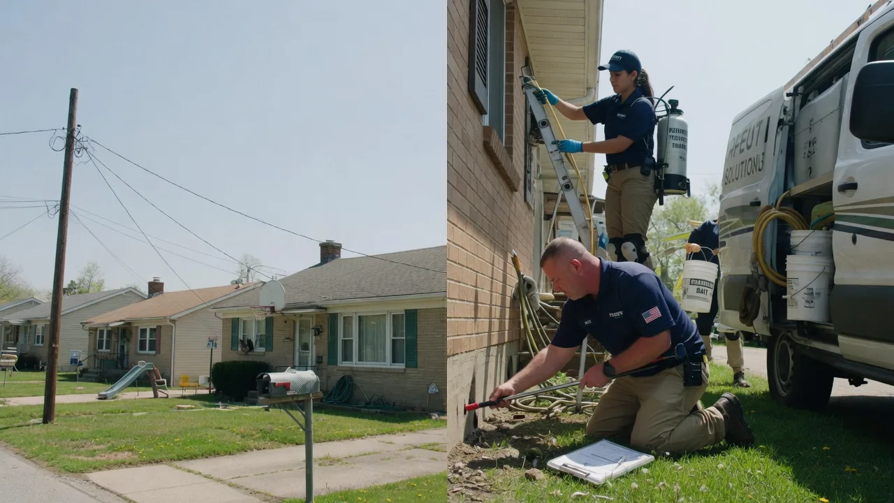 Pest Control Roach Exterminator in Farmersville, OH near me